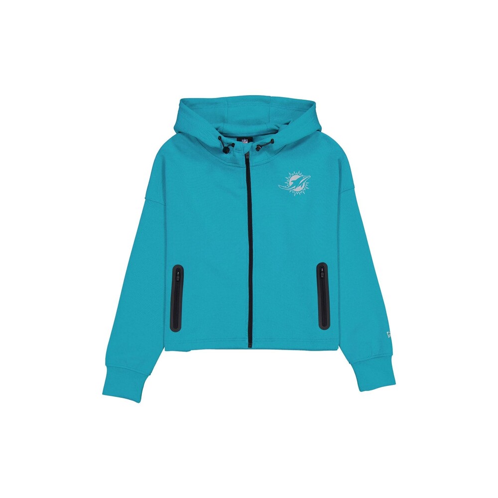 New Era Miami Dolphins Active Women's Full-Zip Hoodie - Size L